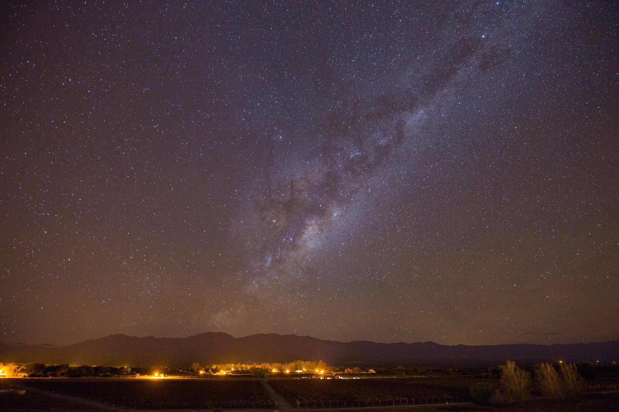 Готель Grace Кафаяте Екстер'єр фото Milky Way over the town of La Calera, New Mexico